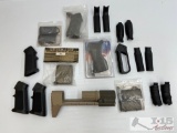 (11) Grips, (2) Magazine Grips & (1) Gun Stock