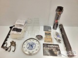 Car Door LED Projectors, Pamphlet Holders, Smith&Wesson Clock and More