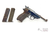 Walther P38 9mm Semi-Auto Pistol