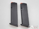 (2) Glock 17 Gen 5 9mm 16rd Magazines
