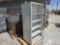 (2) Hon Metal Book Shelves and (1) Locker