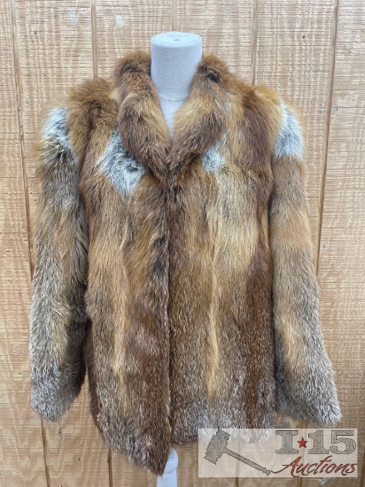 Red Fox Fur Coat