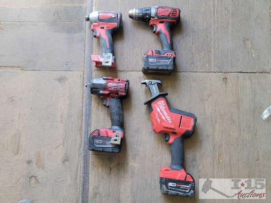(4) Milwaukee Power Tools