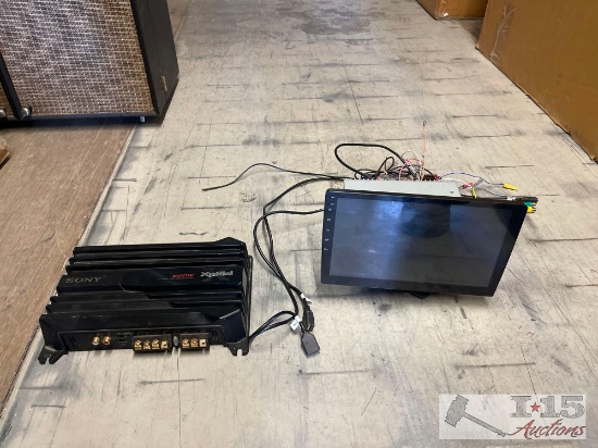 Sony 500w Amplifier & Eonon Head Unit