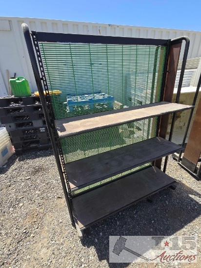 Large Rolling Shelving Unit