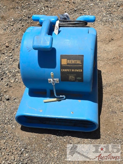 Home Depot Carpet Blower