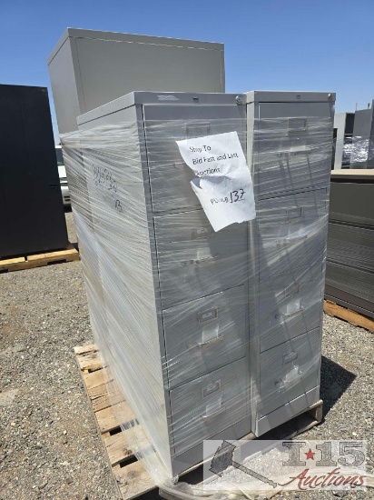 (3) Filing Cabinets