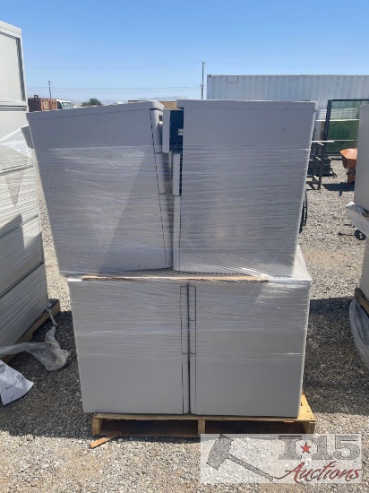 (12) Small Filing Cabinets