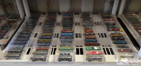 (78) Micro Trains N - Scale Model Train Cars