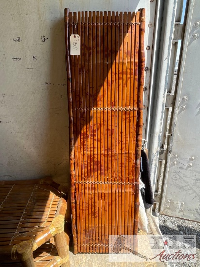 3-Panel Wooden Room Divider