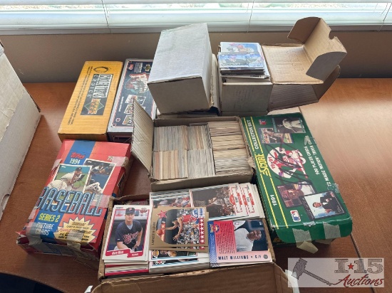 Over 3000 Baseball, Hockey, NFL, Basketball Cards
