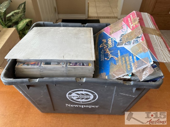 over 3000 Baseball, Basketball, Football, & Hockey Cards