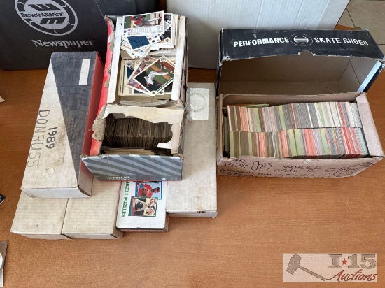 Over 7000 Baseball & Basketball Cards