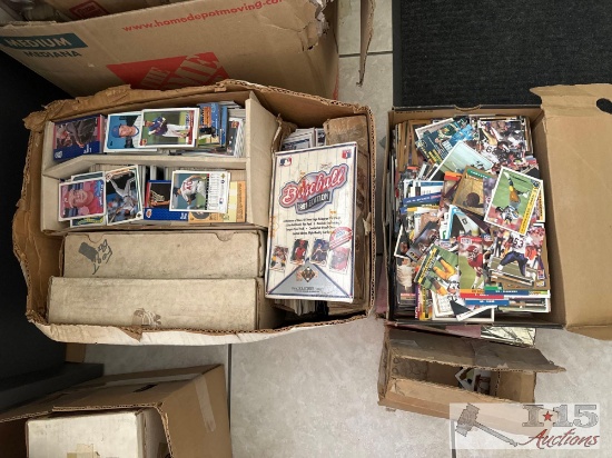 Over 7000 Baseball, Basketball, Football Cards