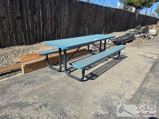 Metal Picnic Table