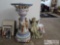 Pedestals and Statue