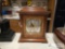 Wooden Strausbourg Manor Mantel Clock