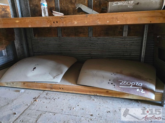 2 Classic Car Hood Or Trunks
