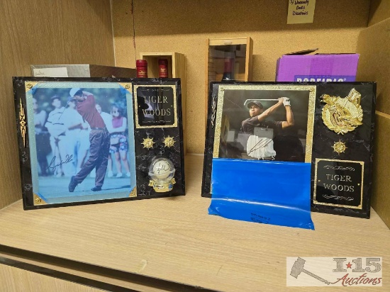 Tiger Woods Autographed Memorabilia