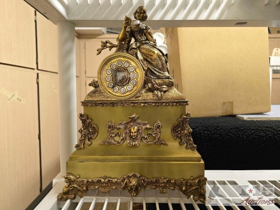 German Broze Clock