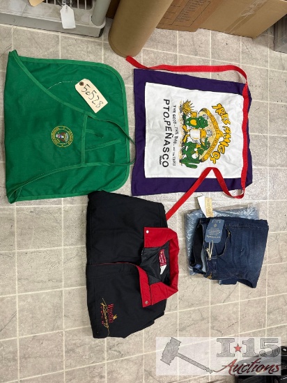 U.S. House Of Representatives Apron & Winston Racing Team Jacket & Tres Amigos Apron & (2) pairs of