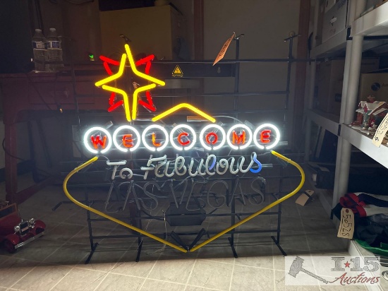 Welcome To Fabulous Las Vegas Neon Sign