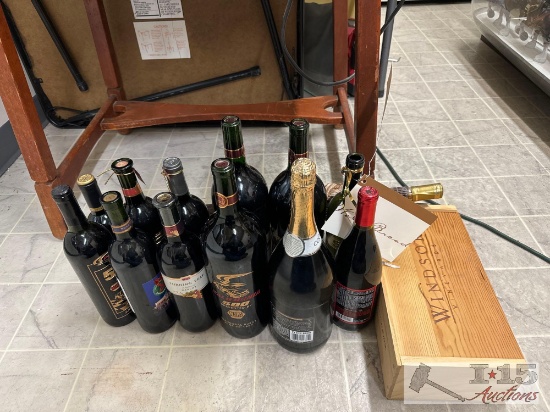 (15) Bottles Of Wine