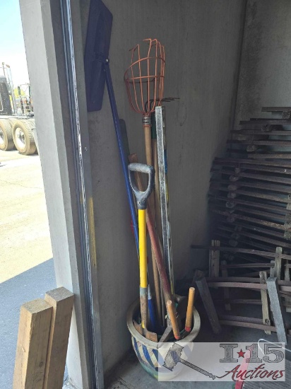 Yard Tools with Planters