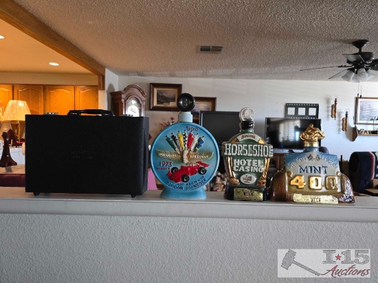 Five Star Poker Set with Case and 3 Decaturs