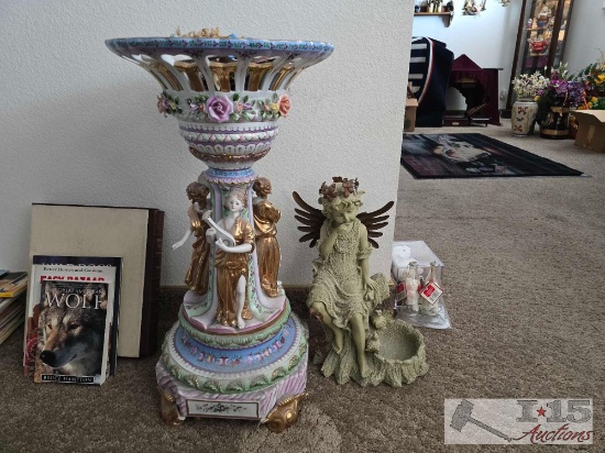 Pedestals and Statue