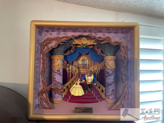 Disney Beauty amd the Beast Sculpture by Ron Lee