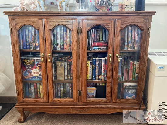 VHS DVDs and Display Cases