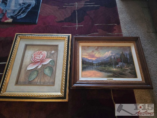 (2) Framed Artwork