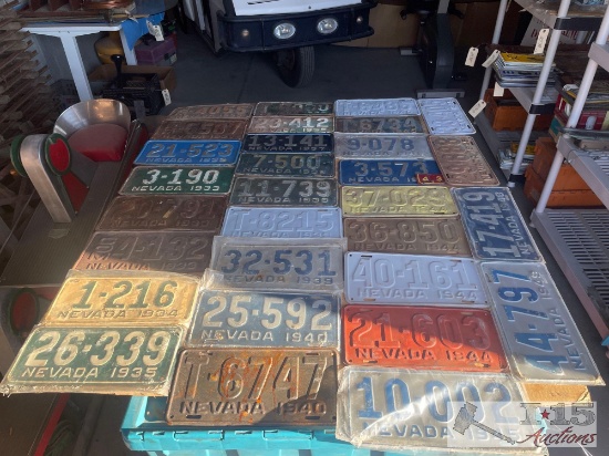 51 Nevada License Plates