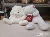 (2) Giant Stuffed Animals