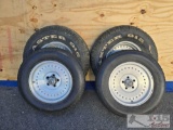 Four 5 Lug Wheels
