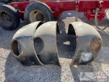 3 Early Model Ford Front Fenders
