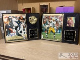 John Elway and Brett Favre Autographed Memorabilia