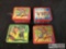 4 Vintage Metal Lunch Boxes