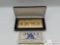 2003 Million Dollar .999 Pure Silver Layered in Pure 24k Gold Bar, 4ozt