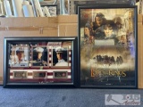 (2) Autographed Movie Art