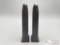 (2) 15rd S&W 9mm Magazines