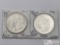 1900-P & 1921-P Morgan Silver Dollars