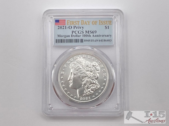 2021-O Morgan Silver Dollar