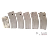 (6) AR-15 Magazines