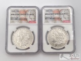 1884-O & 1885-O Morgan Silver Dollars