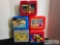 (5) Vintage Plastic Lunch Boxes