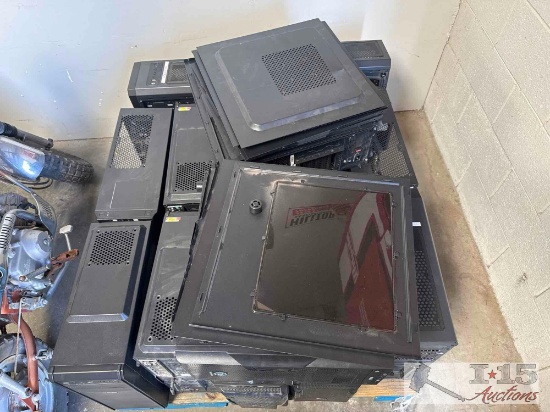 (14) Desktop Computer Towers