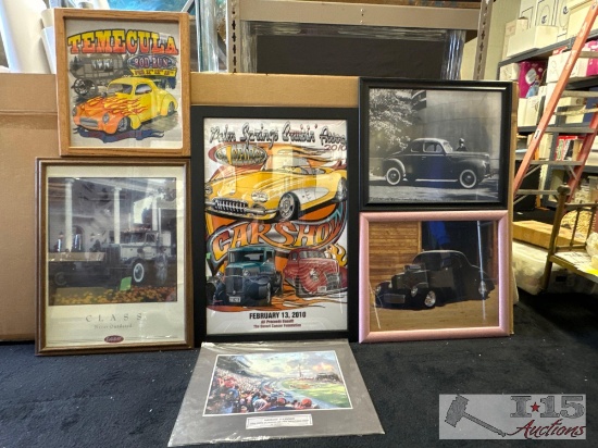 (6) Classic HotRod Art / Classic Car Art