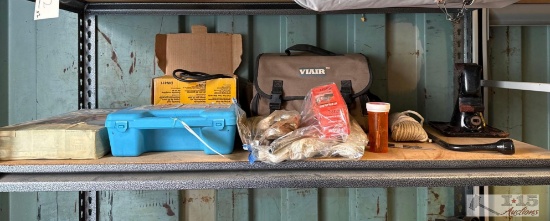 Booster Cables, Tire Chains, Dewalt Sander and More